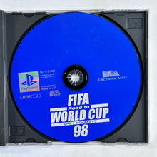 Load image into Gallery viewer, FIFA: Road to World Cup 98 - PlayStation - PS1 / PSOne / PS2 / PS3 - NTSC-JP - CIB (SLPS-01383)