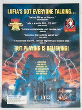 Load image into Gallery viewer, Lufia - SNES - Original Vintage Advertisement - Print Ads - Laminated A4 Poster
