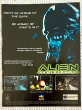 Load image into Gallery viewer, Alien Resurrection - PlayStation - Original Vintage Advertisement - Print Ads - Laminated A4 Poster