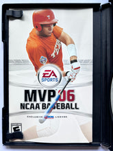 Cargar imagen en el visor de la galería, MVP 06 NCAA Baseball - Playstation 2 / PS2 - NTSC - CIB (SLUS-21367)