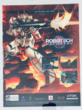 Load image into Gallery viewer, Robotech Battlecry - PS2 Xbox NGC - Original Vintage Advertisement - Print Ads - Laminated A4 Poster