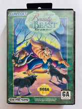 Cargar imagen en el visor de la galería, Disney's Beauty and the Beast: Roar of the Beast - Sega Genesis - NTSC - Box & Manual (T-15116)