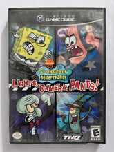 Cargar imagen en el visor de la galería, SpongeBob SquarePants: Lights, Camera, Pants! - Nintendo GameCube / NGC - NTSC - Boxed (DOL-GQQE-USA)