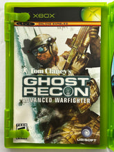 Cargar imagen en el visor de la galería, Tom Clancy's Ghost Recon Advanced Warfighter (LSE) - Xbox Classic - NTSC - Box & Manual