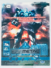 Cargar imagen en el visor de la galería, Gunmetal - Xbox - Original Vintage Advertisement - Print Ads - Laminated A4 Poster