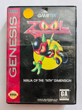 Cargar imagen en el visor de la galería, Zool: Ninja of the "Nth" Dimension - Sega Genesis - NTSC - Box Only (T-83096)