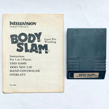 Cargar imagen en el visor de la galería, Body Slam - Mattel Intellivision - NTSC - Cart & Manual