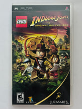Cargar imagen en el visor de la galería, LEGO Indiana Jones: The Original Adventures - PSP - PlayStation Portable - NTSC - Box & Manual (ULUS-10365)