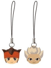 Cargar imagen en el visor de la galería, Inazuma Eleven 1・2・3!! Endou Mamoru Densetsu - Endou Mamoru & Gouenji Shuuya - Pair Character Strap - 3DS Soft Bonus