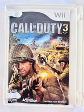 Load image into Gallery viewer, Call of Duty 3 - Nintendo Wii / Wii U - NTSC - CIB (RVL-RCDE-USA)