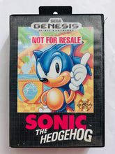 Load image into Gallery viewer, Sonic the Hedgehog (Not for Resale) - Sega Genesis - NTSC - Boxed