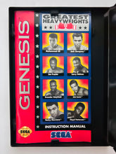 Load image into Gallery viewer, Greatest Heavyweights - Sega Genesis - NTSC - Box & Manual (1228)