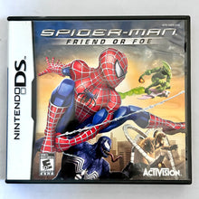 Load image into Gallery viewer, Spider-Man: Friend or Foe - Nintendo DS / DSLite DSi XL - NTSC - Box Only (NTR-YSFE-USA)