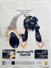 Load image into Gallery viewer, Phantom Crash - Xbox - Original Vintage Advertisement - Print Ads - Laminated A4 Poster