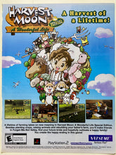 Load image into Gallery viewer, Harvest Moon: A Wonderful Life Special Edition - PS2 - Original Vintage Advertisement - Print Ads - Laminated A4 Poster