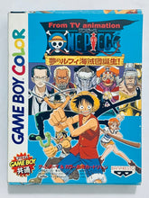 Load image into Gallery viewer, From TV Animation - One Piece: Yume no Luffy Kaizokudan Tanjou - GameBoy - Game Boy Color - Pocket - GBC - GBA - JP - CIB (DMG-BLUJ-JPN)