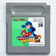 Cargar imagen en el visor de la galería, RockMan World 2 - GameBoy - Game Boy - Pocket - GBC - GBA - JP - Cartridge (DMG-W2J-JPN)