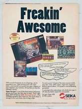 Load image into Gallery viewer, Super Turrican / Speed Racer - SNES - Original Vintage Advertisement - Print Ads - Laminated A4 Poster