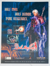 Cargar imagen en el visor de la galería, Devil May Cry - PS2 - Original Vintage Advertisement - Print Ads - Laminated A4 Poster