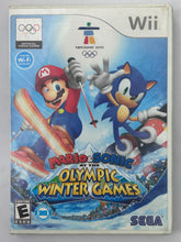 Cargar imagen en el visor de la galería, Mario & Sonic at the Olympic Winter Games - Nintendo Wii / Wii U - NTSC - Box & Manual (RVL-ROLE-USA)
