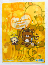 Load image into Gallery viewer, Rilakkuma - A4 Clear File - Rilakkuma Meets Honey Series
