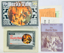 Load image into Gallery viewer, The Bard's Tale - Famicom - Family Computer FC - Nintendo - Japan Ver. - NTSC-JP - CIB (PNF-ET)