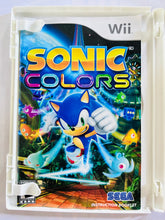 Cargar imagen en el visor de la galería, Sonic Colors - Nintendo Wii / Wii U - NTSC - CIB (RVL-SNCE-USA)