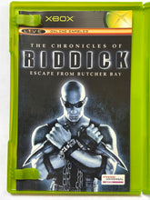 Load image into Gallery viewer, The Chronicles of Riddick: Escape From Butcher Bay - Xbox Classic - NTSC - Box & Manual