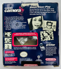 Cargar imagen en el visor de la galería, GameBoy Camera (Red) - Game Boy - Pocket - GBC - GBA - Box & Manual (MGB-006)