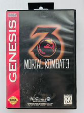 Load image into Gallery viewer, Mortal Kombat 3 - Sega Genesis - NTSC - Box Only (T-97116)