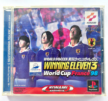 Load image into Gallery viewer, Winning Eleven 3: World Cup France '98 - PlayStation - PS1 / PSOne / PS2 / PS3 - NTSC-JP (SLPM-86086)