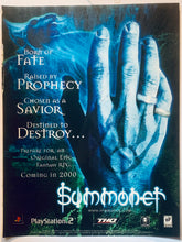 Cargar imagen en el visor de la galería, Summoner - PS2 - Original Vintage Advertisement - Print Ads - Laminated A4 Poster
