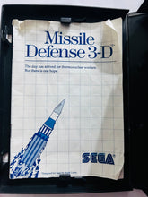 Load image into Gallery viewer, Missile Defense 3-D - Sega Master System - SMS - NTSC - CIB (8001)