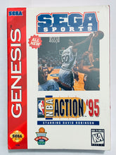 Load image into Gallery viewer, NBA Action '95 starring David Robinson - Sega Genesis - NTSC - Brand New (1236)