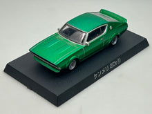 Load image into Gallery viewer, 1:64 Nissan Skyline Kenmeri 2Dr 1973 (C110) Metallic Green - Model Car