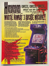 Load image into Gallery viewer, Mortal Kombat 3 - Print Ads - Laminated A4 Poster