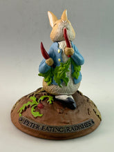 Load image into Gallery viewer, The Tale of Peter Rabbit - "Peter Eating Radishes" - Figure - Mini Diorama