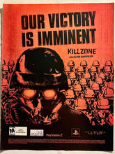 Load image into Gallery viewer, Killzone - PS2 - Original Vintage Advertisement - Print Ads - Laminated A4 Poster