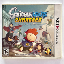 Cargar imagen en el visor de la galería, Scribblenauts Unmasked - Nintendo 3DS / XL 2DS - NTSC - Box & Manual (CTR-AD6E-USA)