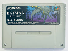 Load image into Gallery viewer, Batman Returns - Super Famicom - SFC - Nintendo - Japan Ver. - NTSC-JP - Cart (SHVC-BJ)