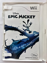 Cargar imagen en el visor de la galería, Disney Epic Mickey - Nintendo Wii / Wii U - NTSC - Box & Manual (RVL-SEME-USA)