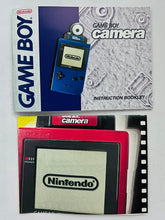 Cargar imagen en el visor de la galería, GameBoy Camera (Red) - Game Boy - Pocket - GBC - GBA - Box & Manual (MGB-006)