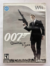 Load image into Gallery viewer, 007: Quantum of Solace - Nintendo Wii / Wii U - NTSC - Box & Manual (RVL-RJ2E-USA)