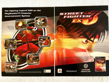 Cargar imagen en el visor de la galería, Street Fighter EX3 - PS2 - Original Vintage Advertisement - Print Ads - Laminated A3 Poster