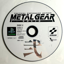 Load image into Gallery viewer, Metal Gear Solid - PlayStation - PS1 / PSOne / PS2 / PS3 - NTSC-JP - Disc (SLPM-86114-5)