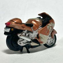 Cargar imagen en el visor de la galería, 1999 Suzuki GSX1300R Hayabusa (Bronze) - Die-cast Mini Pull-back Bike