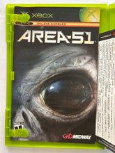 Cargar imagen en el visor de la galería, Area 51 - Xbox Classic - NTSC - Box & Manual