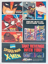 Cargar imagen en el visor de la galería, “Bart Simpson Unplugged” / Spider-Man X-Men - GameBoy / GameGear - Original Vintage Advertisement - Print Ads - Laminated A4 Poster