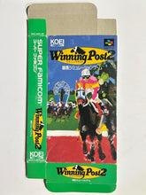 Load image into Gallery viewer, Winning Post 2 - Super Famicom - Box (SHVC-AWPJ-JPN)