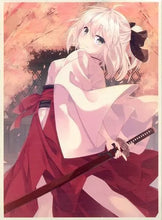 Cargar imagen en el visor de la galería, Fate/Grand Order - Okita Sougi - Trading Card Sleeve Set - Mito Nagishiro C91 - Doujin Goods (60 Pcs)